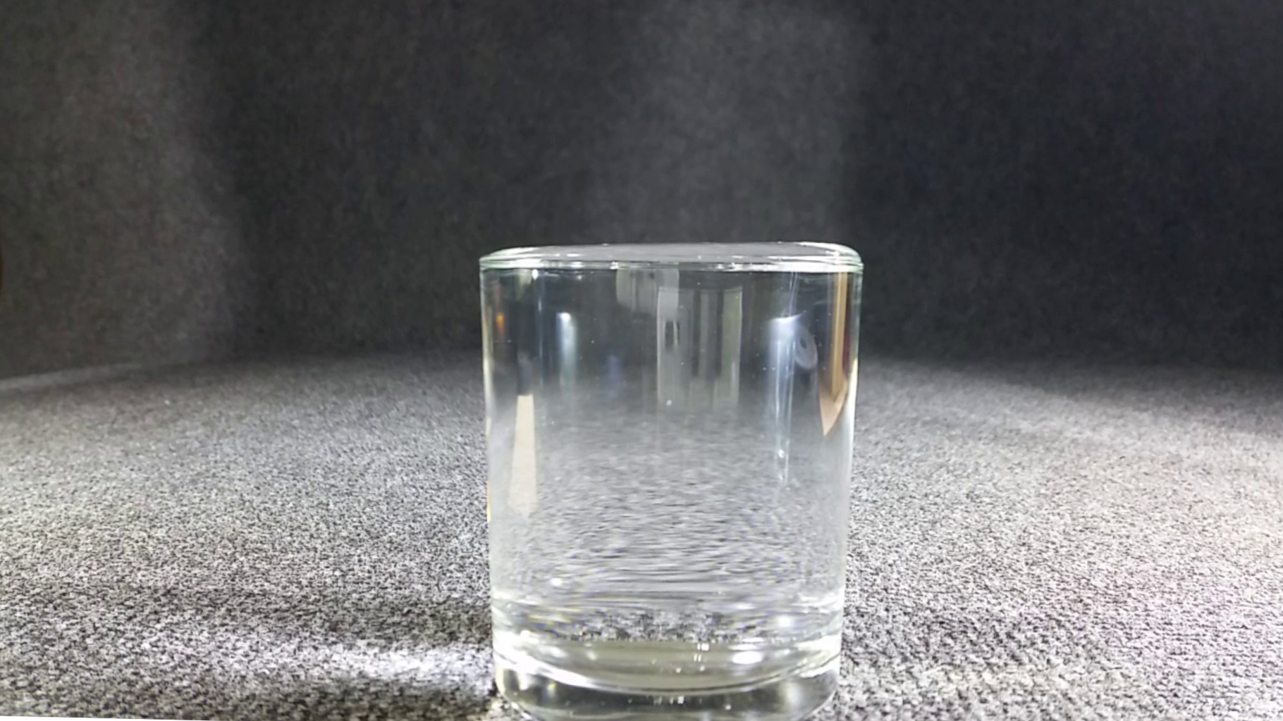 Tension of Water in a Glass