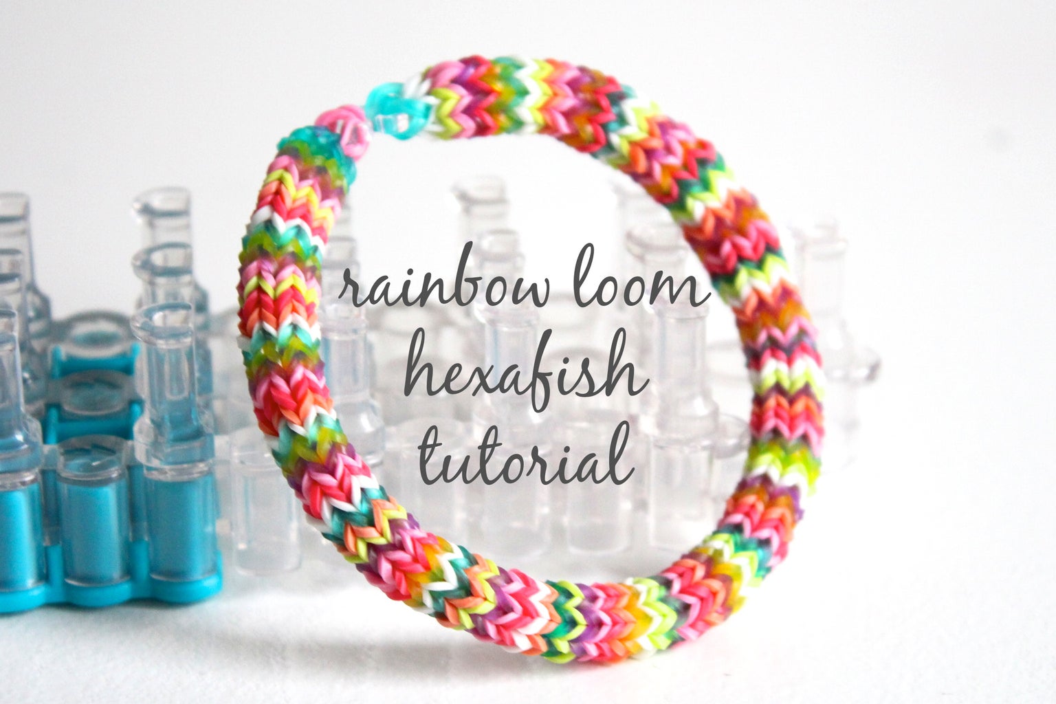 Hexafish Rainbow Loom Bracelet : 10 Steps (with Pictures) - Instructables hexafish-rainbow-loom-bracelet-10-steps-with-pictures-instructables