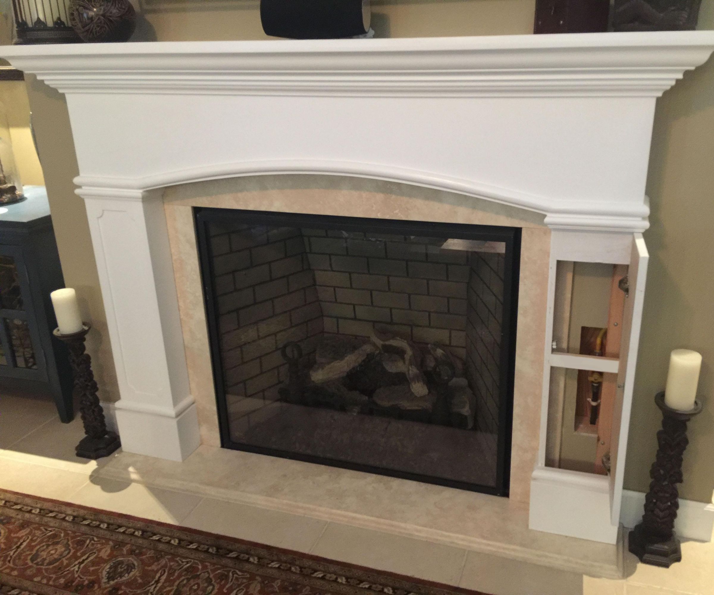 Secret Mantle Compartment