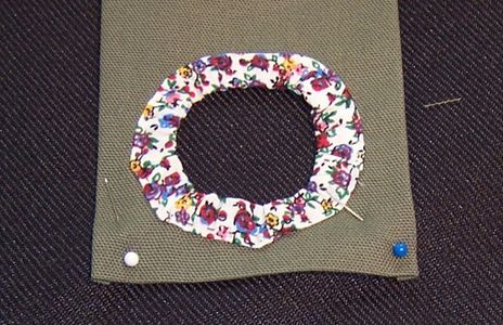 Making the Pocket for the Compass.