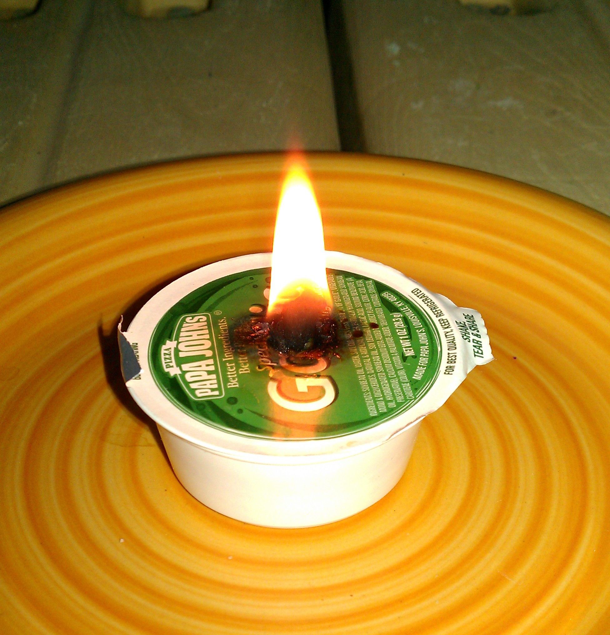 Garlic Sauce Oil Lamp