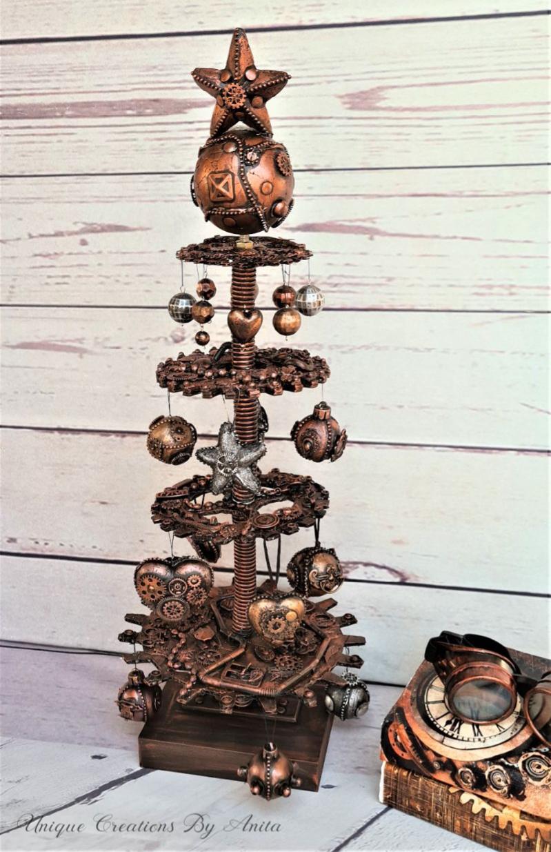 Steampunk Christmas Tree