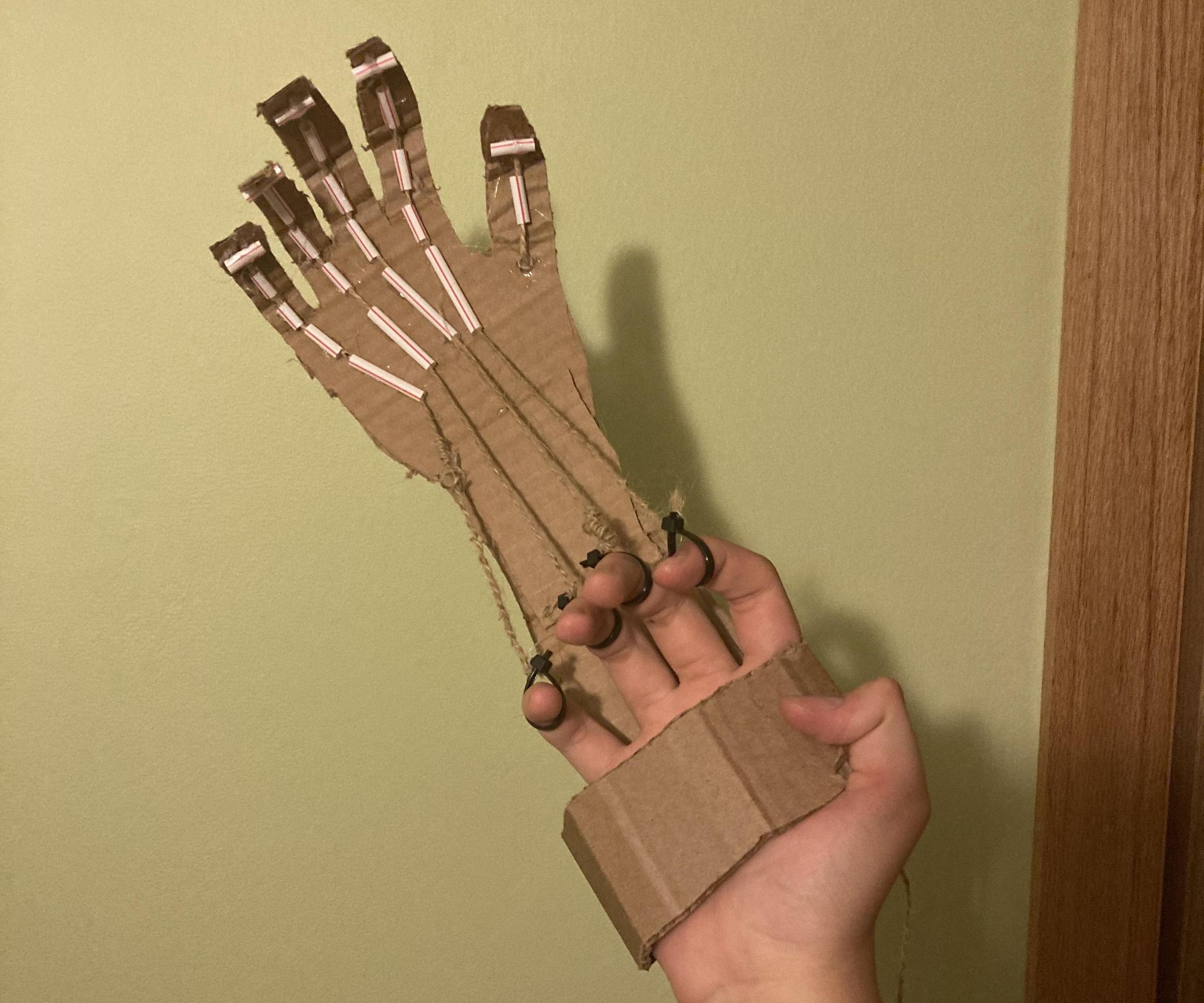 A DIY Cardboard Robot Hand