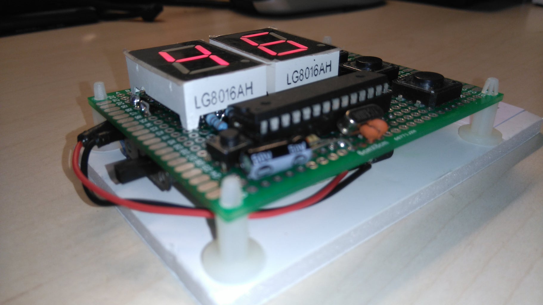 Arduino Countdown Timer With Setup Buttons : 5 Steps (with Pictures ...