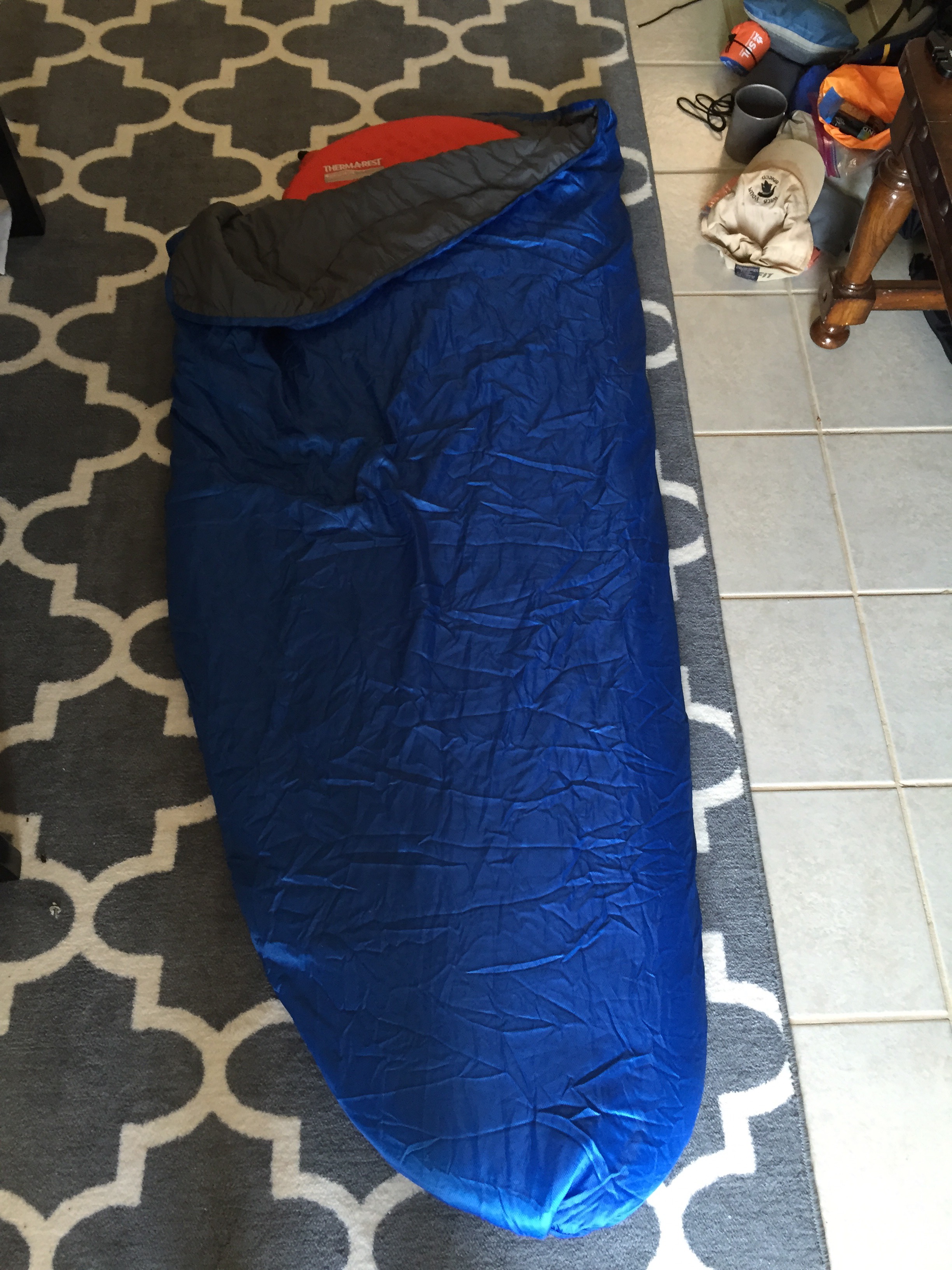 Thermarest Blanket Draft Reduction and Heat Regulation 6 Steps