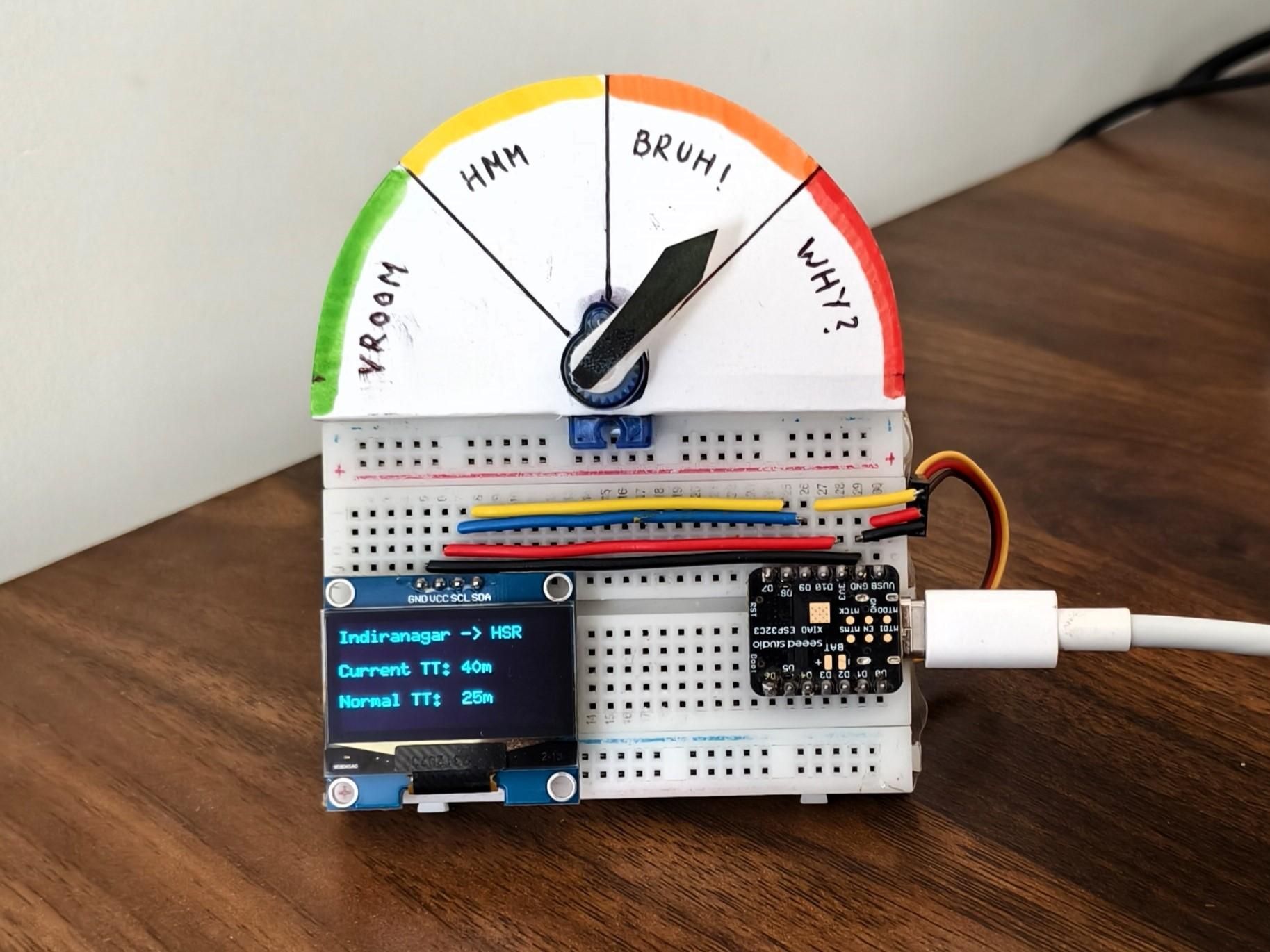 Traffic Monitoring Meter