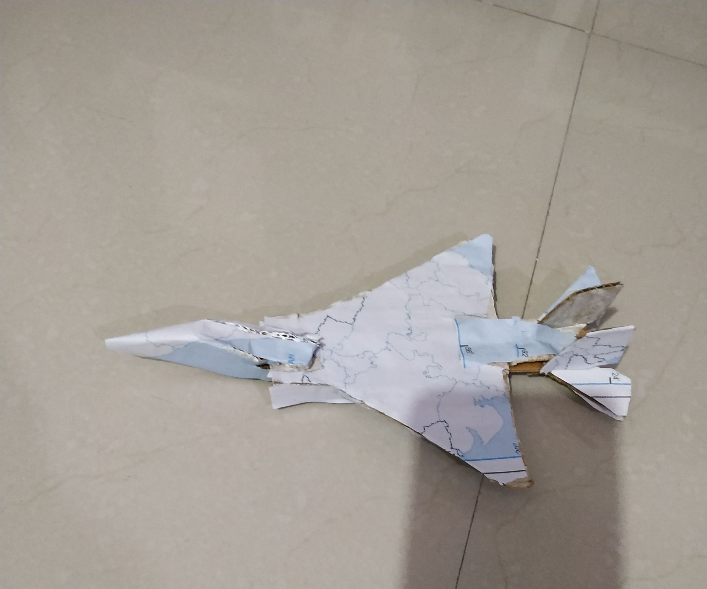 Map Jet Plane