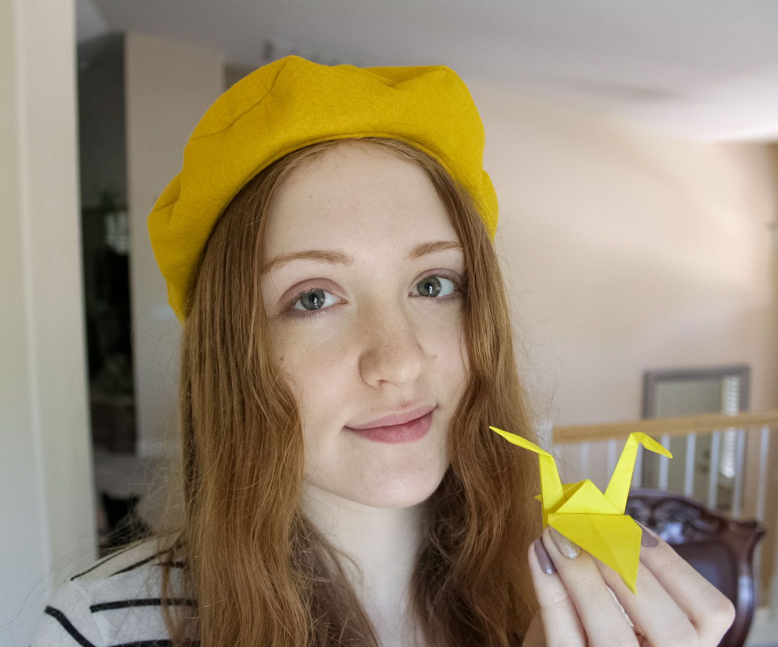 Lemon Yellow Beret!