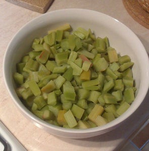 Prepare the Rhubarb