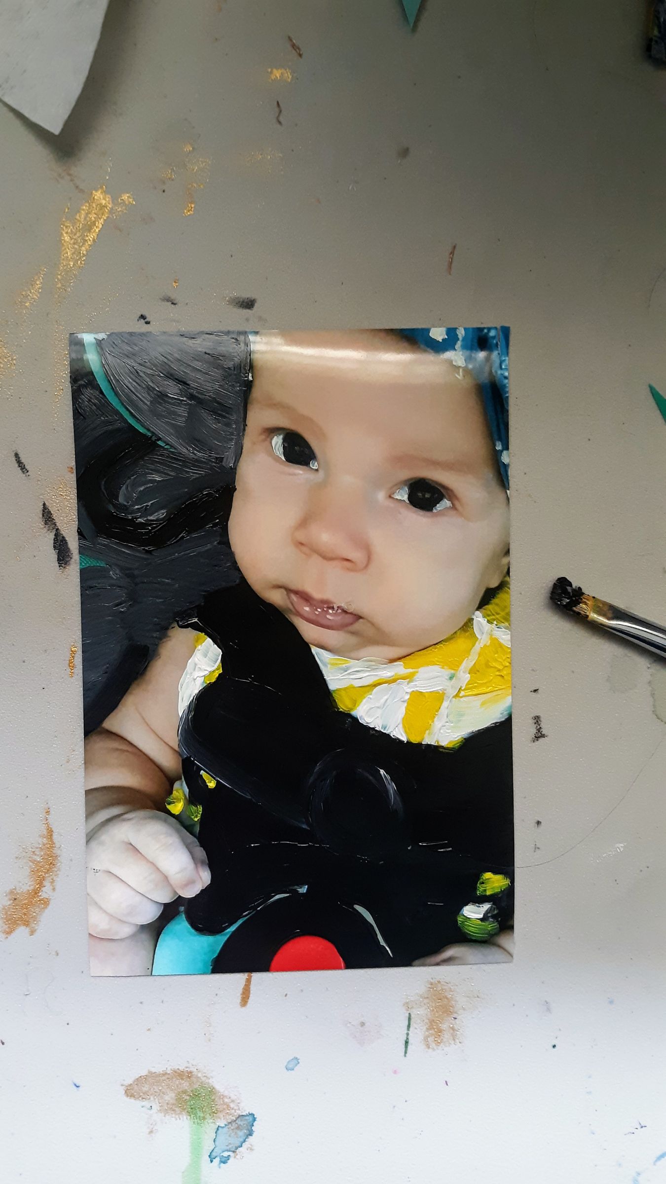 Photograph "paint by Number" (color) 4 Steps Instructables