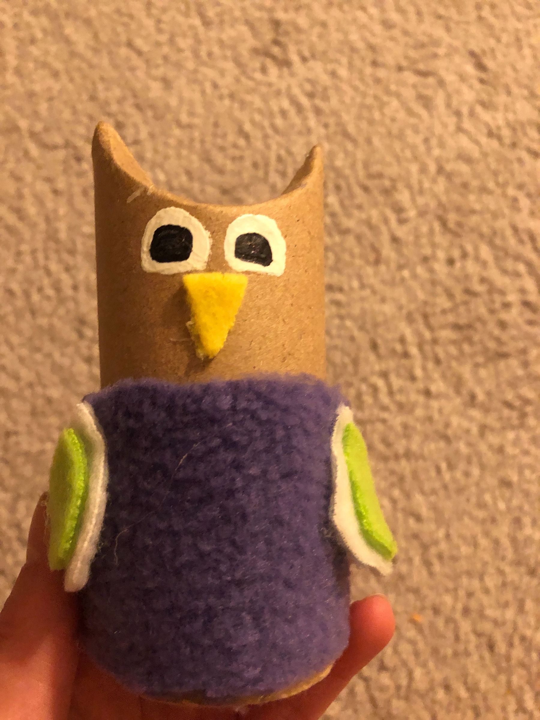 Recycled Cardboard Tube Owls 9 Steps (with Pictures) Instructables