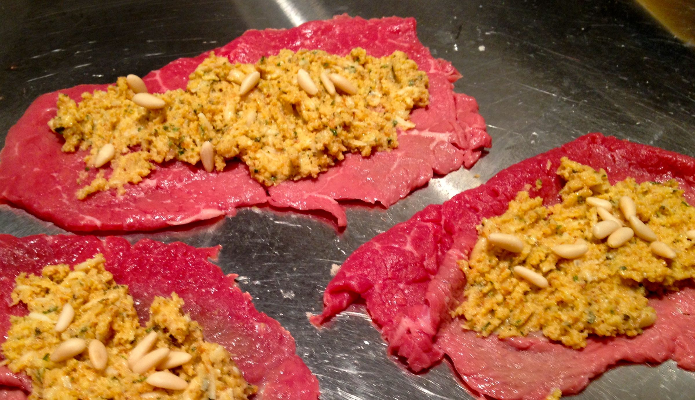 Braciole....stuffed Flank Steak in a Creme/tomato Sauce 4 Steps (with Pictures) Instructables