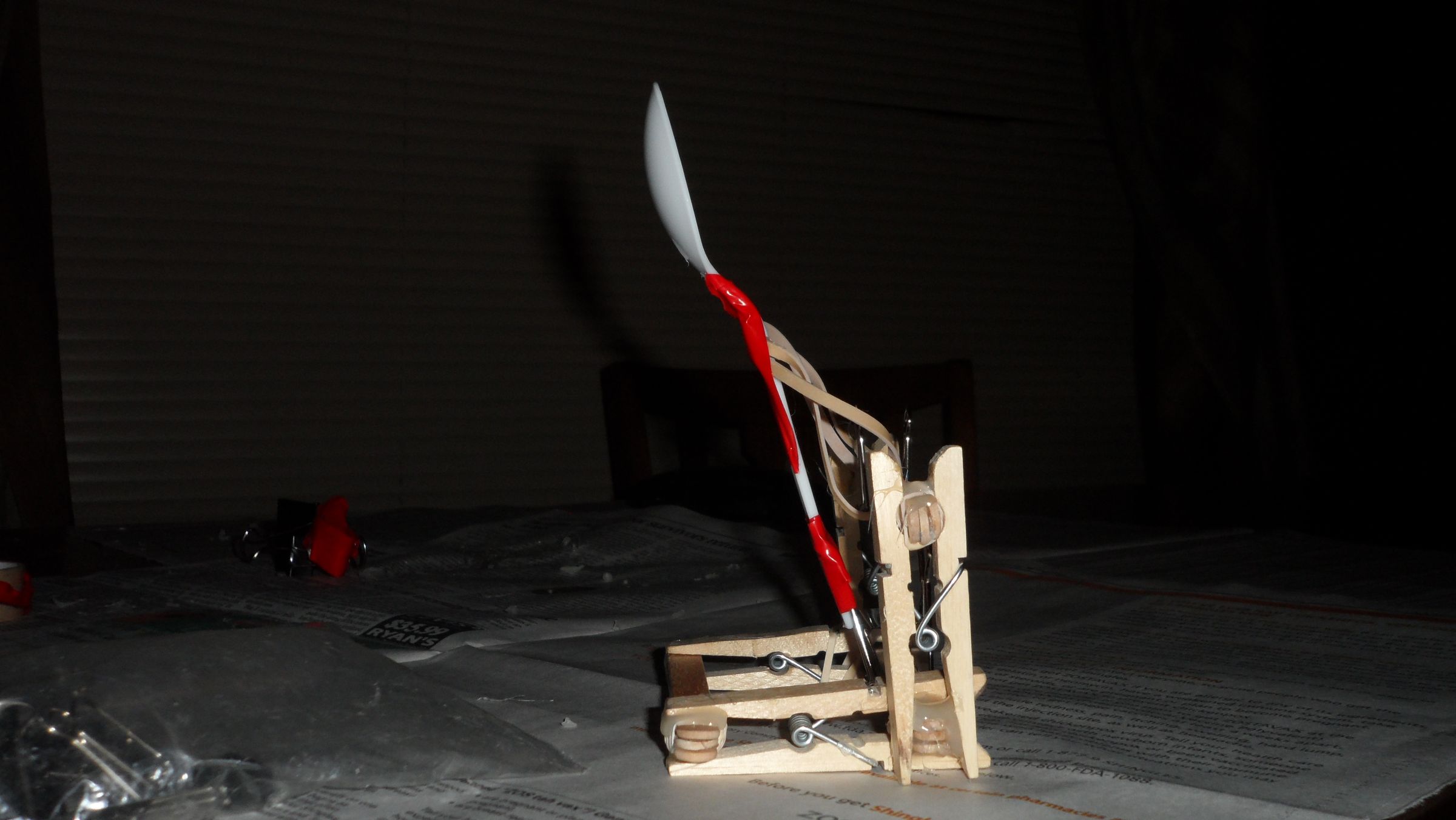 How to Make a Spoon Catapult
