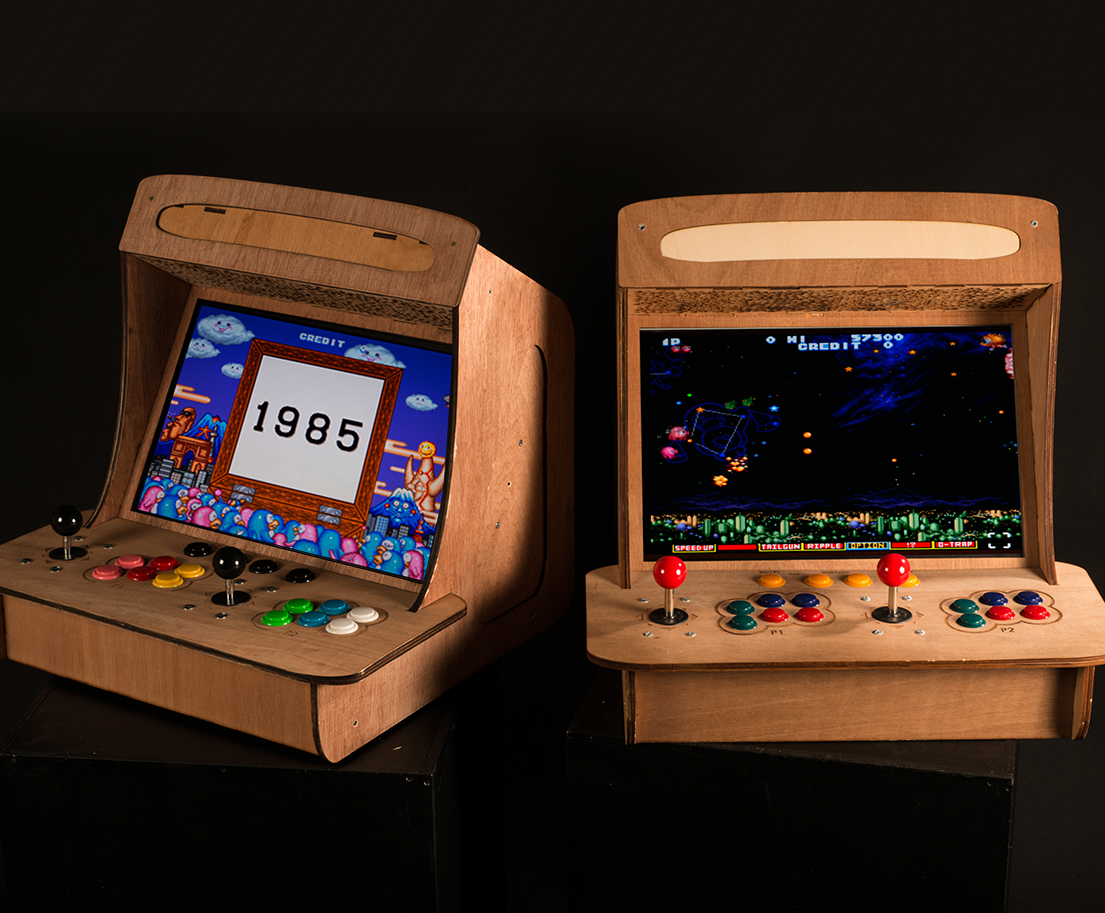Bartop 2 Players - Laser Cut