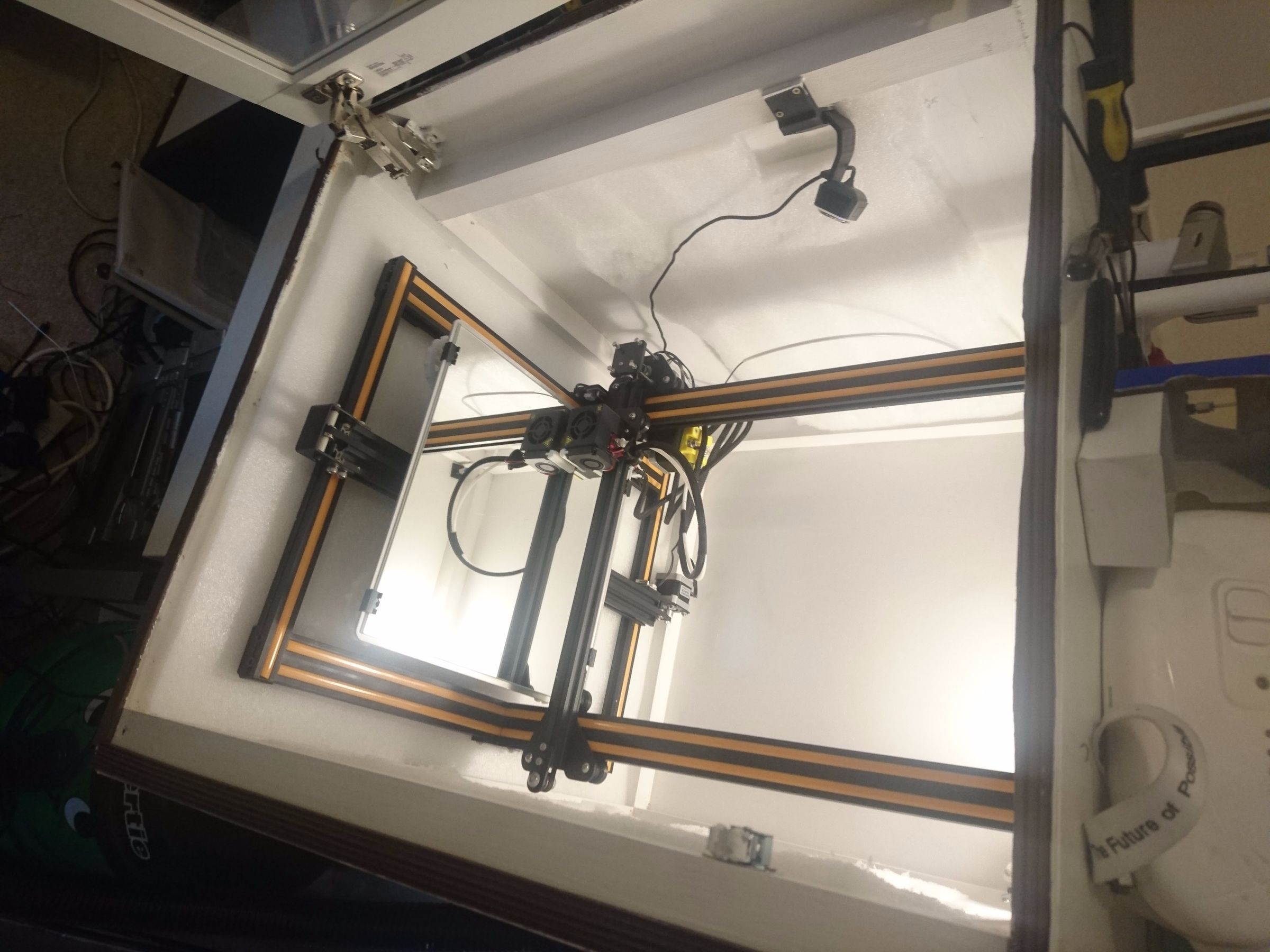 Creality CR-10 3d Printer Sindvik Enclosure : 7 Steps (with Pictures ...