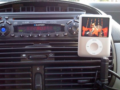 How to Build a Very Cheap Car Holder for an IPod Nano (3G)
