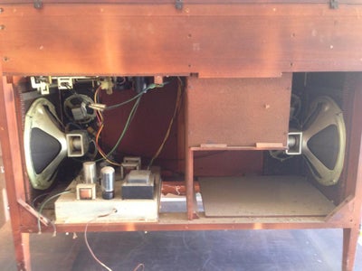 Record Player Console Resto-mod