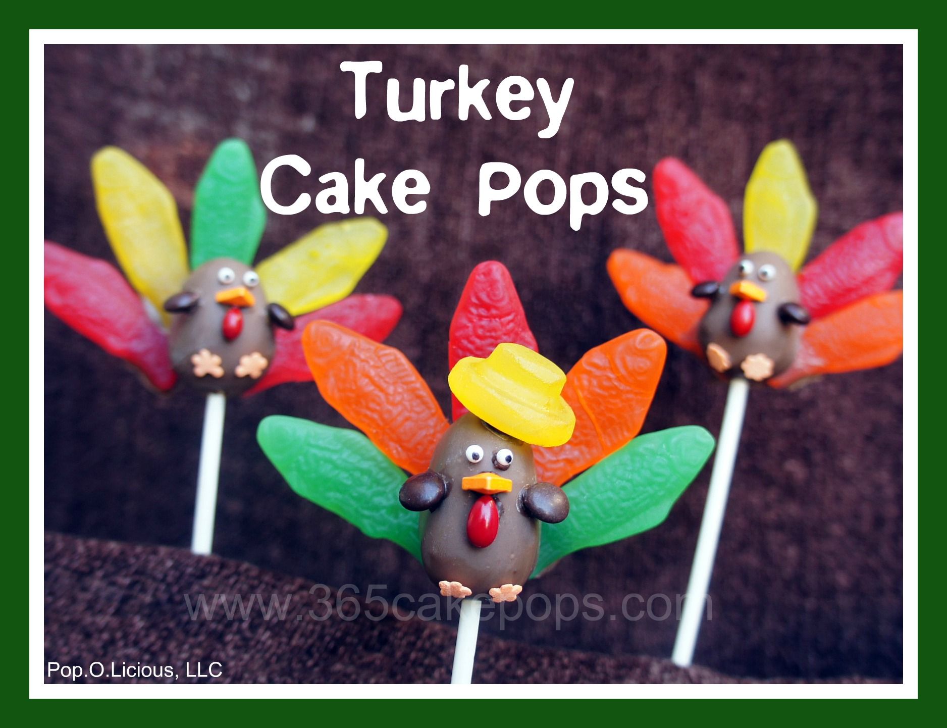 Turkey Cake Pops