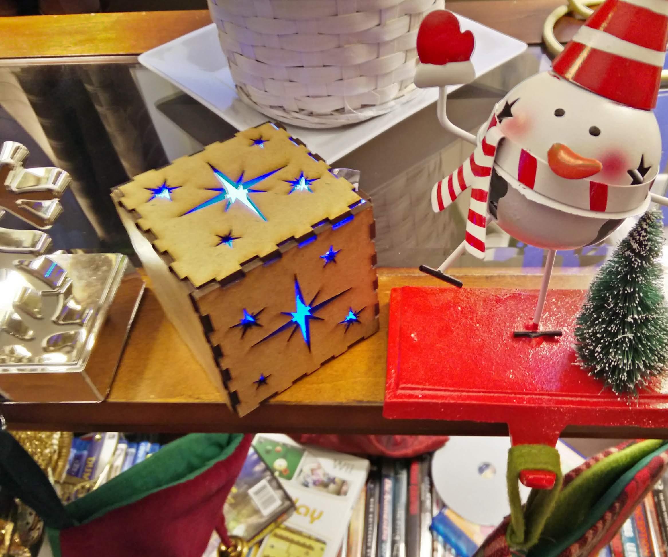 Laser Cut Micro:bit LED Box