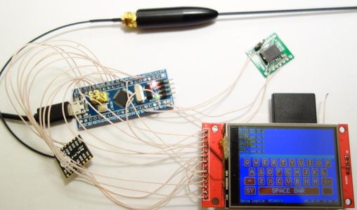 LoRa Messenger Version 2.00. Arduino STM32 Text Communication Device. Adjust Your Settings and Chat Freely.