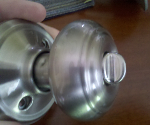 Prevent Your Doorknob From Locking You Out