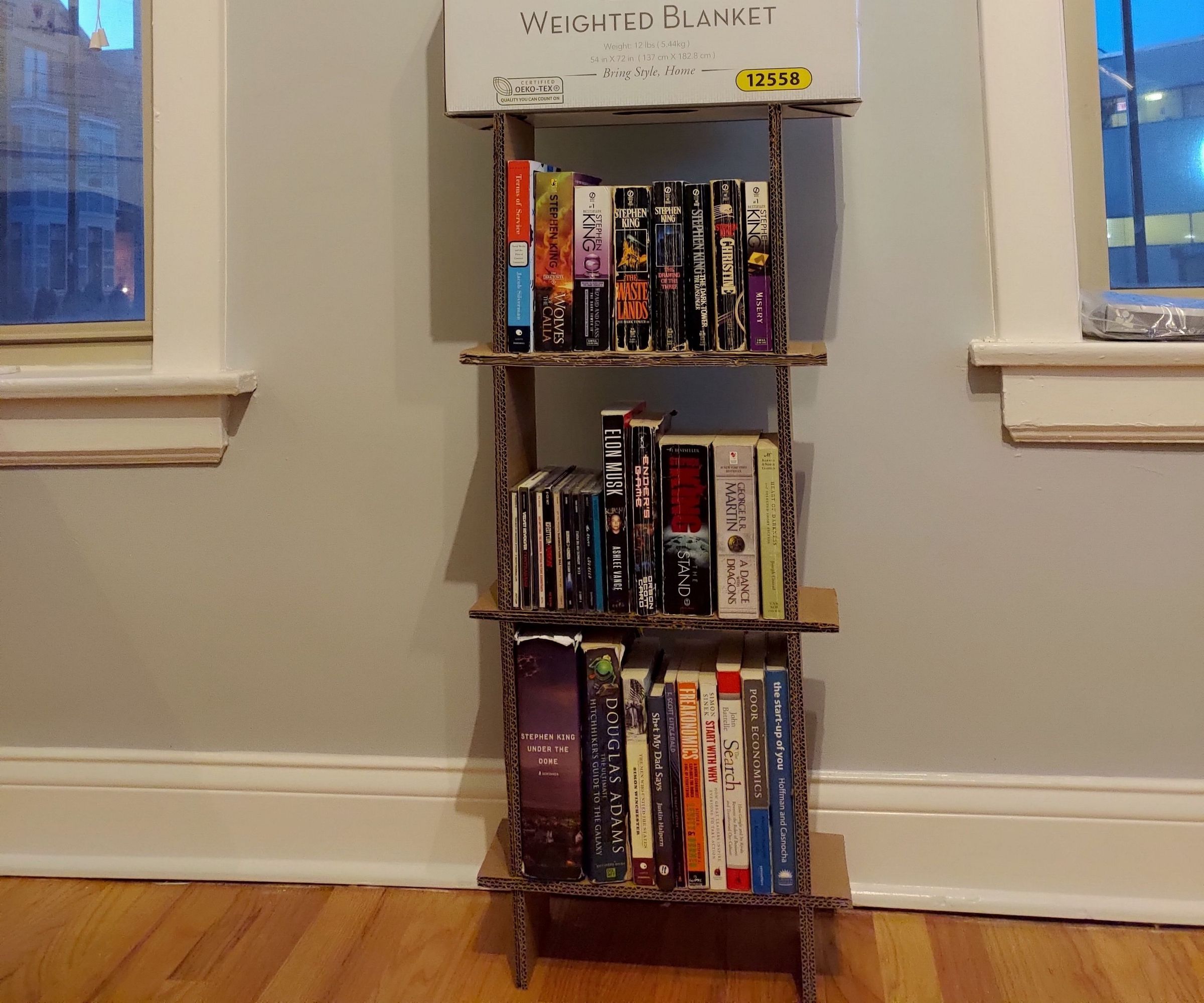 Super-Sturdy Cardboard Shelving