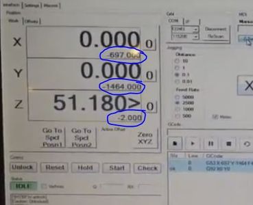 Machine Location Movements.