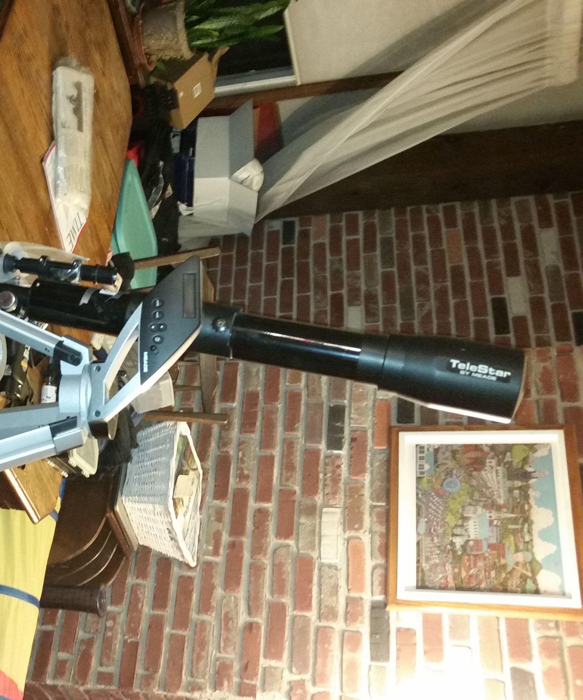 Telescope Tripod for Iphone/android Use for Stargazing or Tracking the Eclipse 
