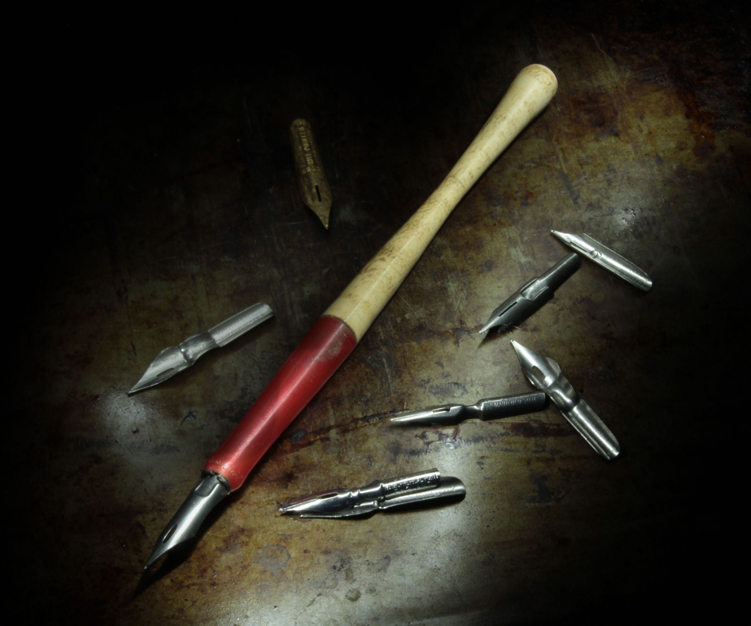 Part Printed Dip Pen
