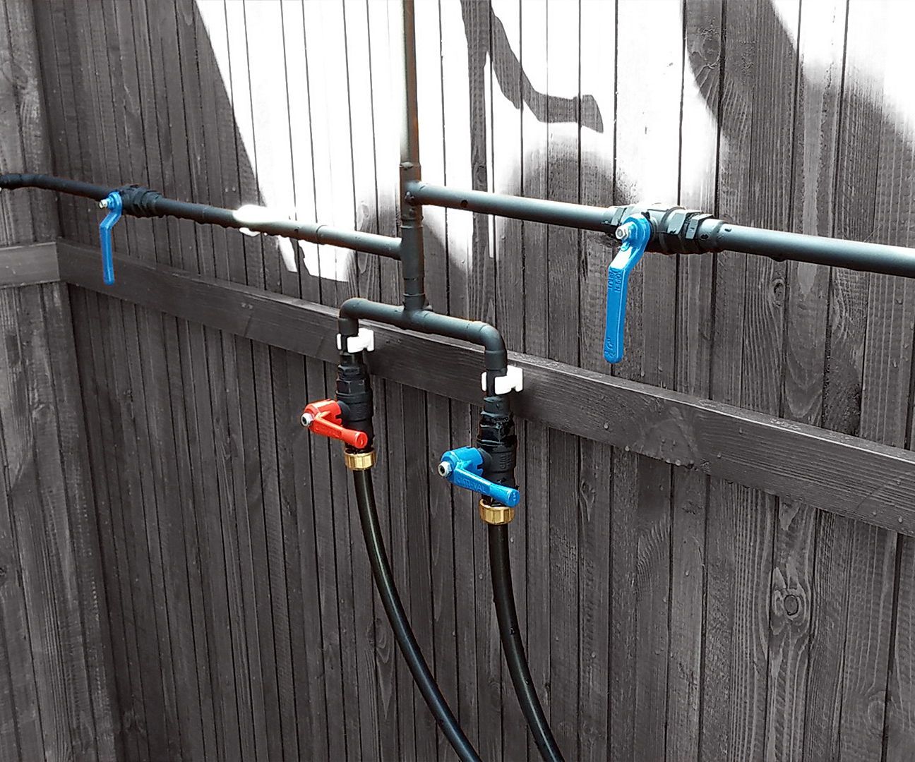 Luxurious Outdoor Shower - Part 4 [Door & Plumbing] 