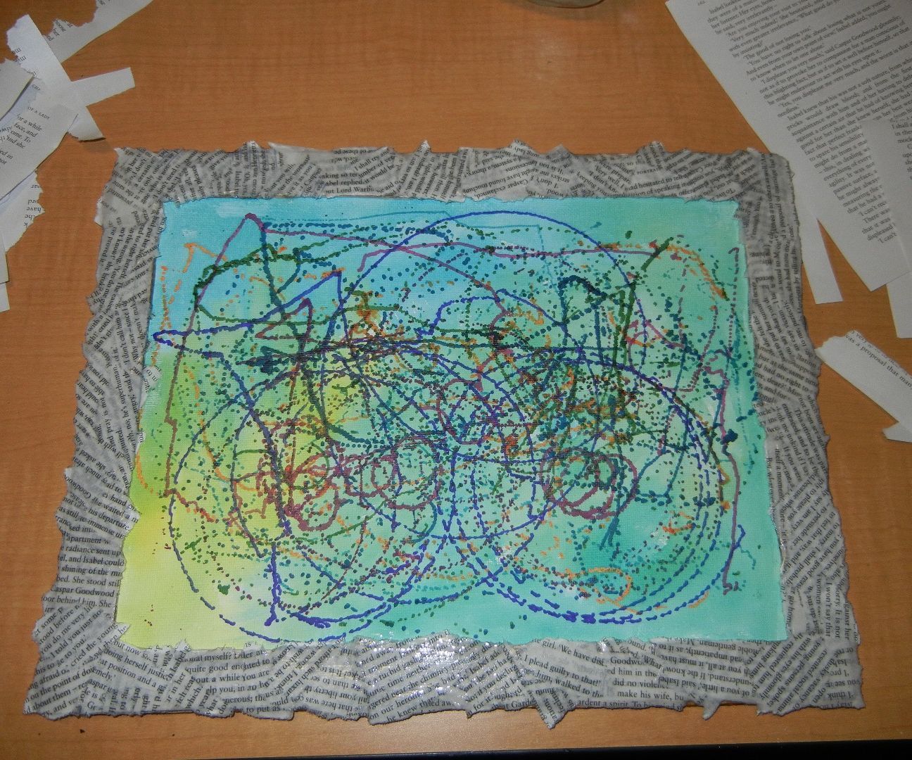 Paper Mâché Picture Frame