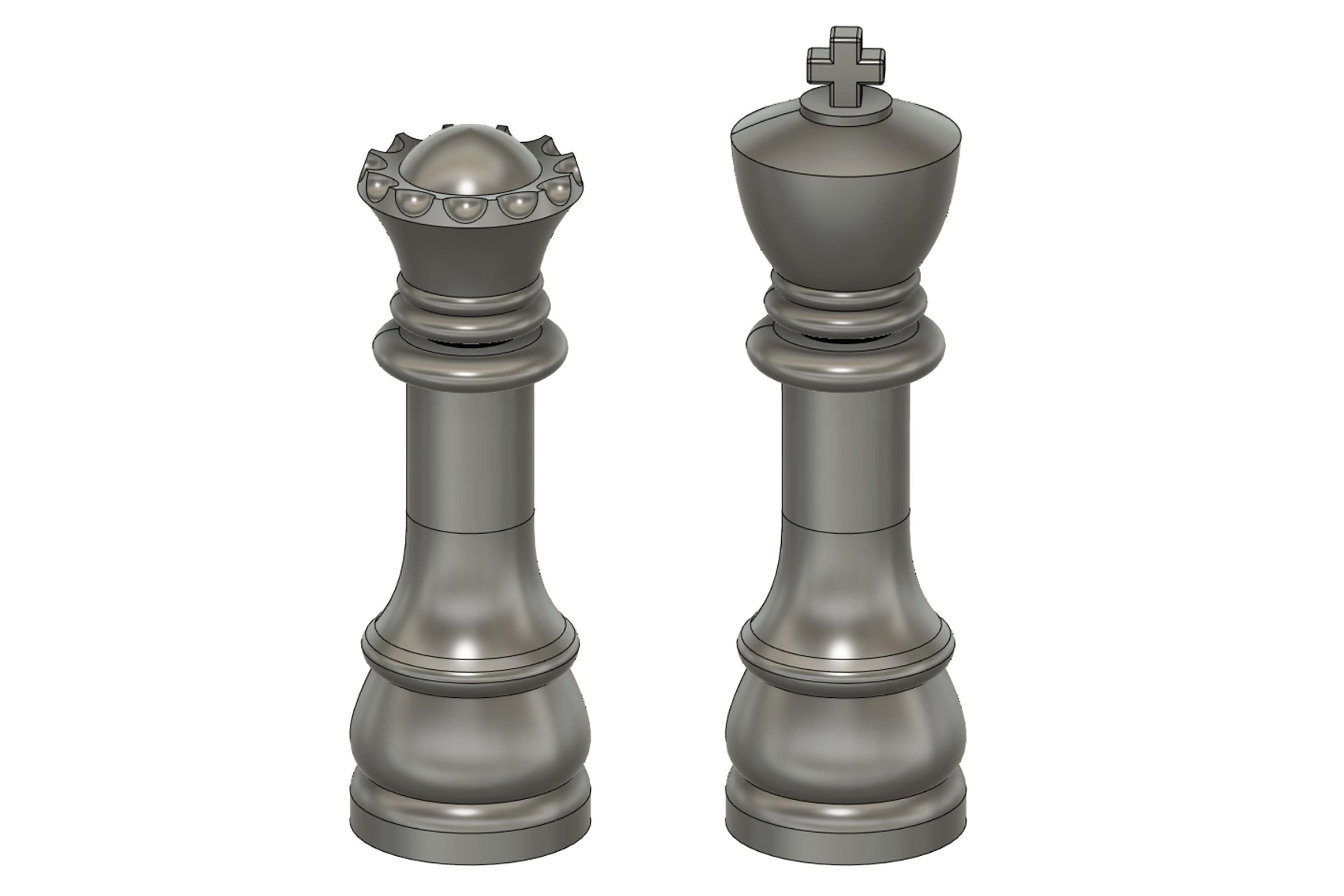 wooden salt and pepper grinders chess pieces