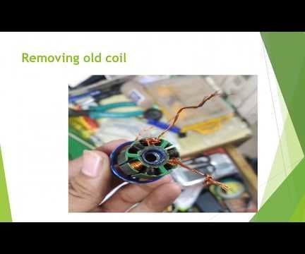 Rewinding a Brushless Motor