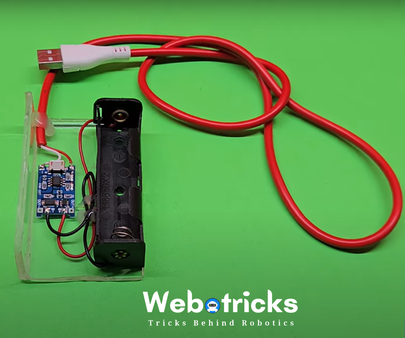 How to Make a DIY Lithium Battery Charger Using a USB Cable