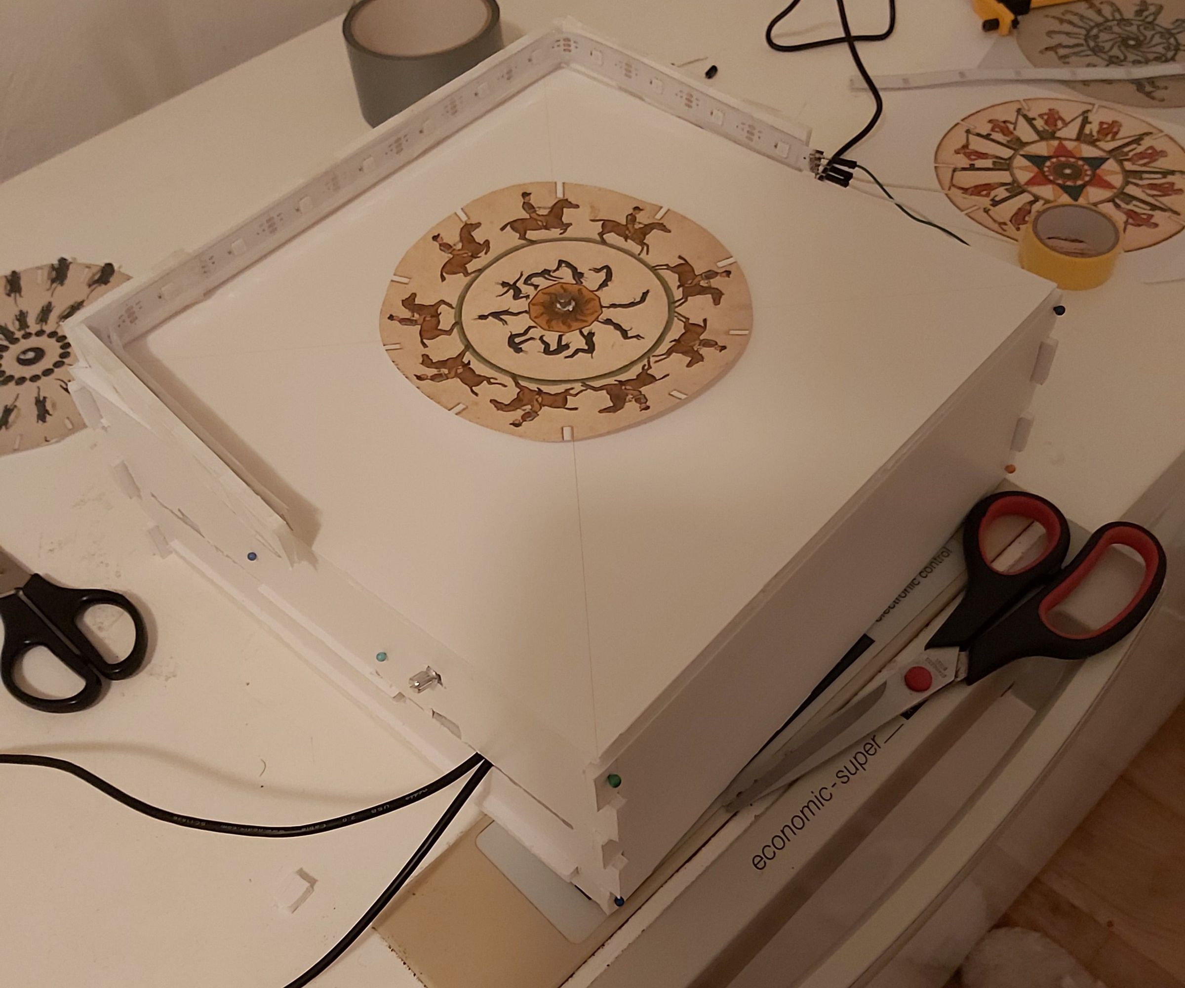 ITTT: Hasan Sarlli - Arduino Animatie Schijf