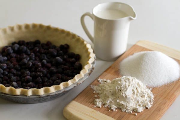 Blueberry Cream Pie