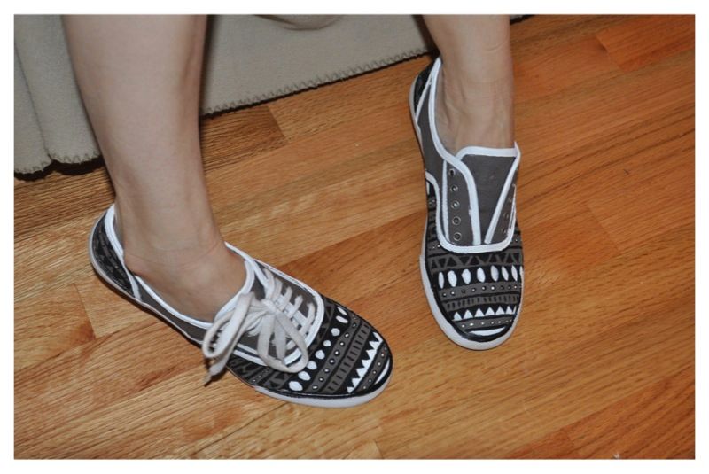 custom printed canvas shoes