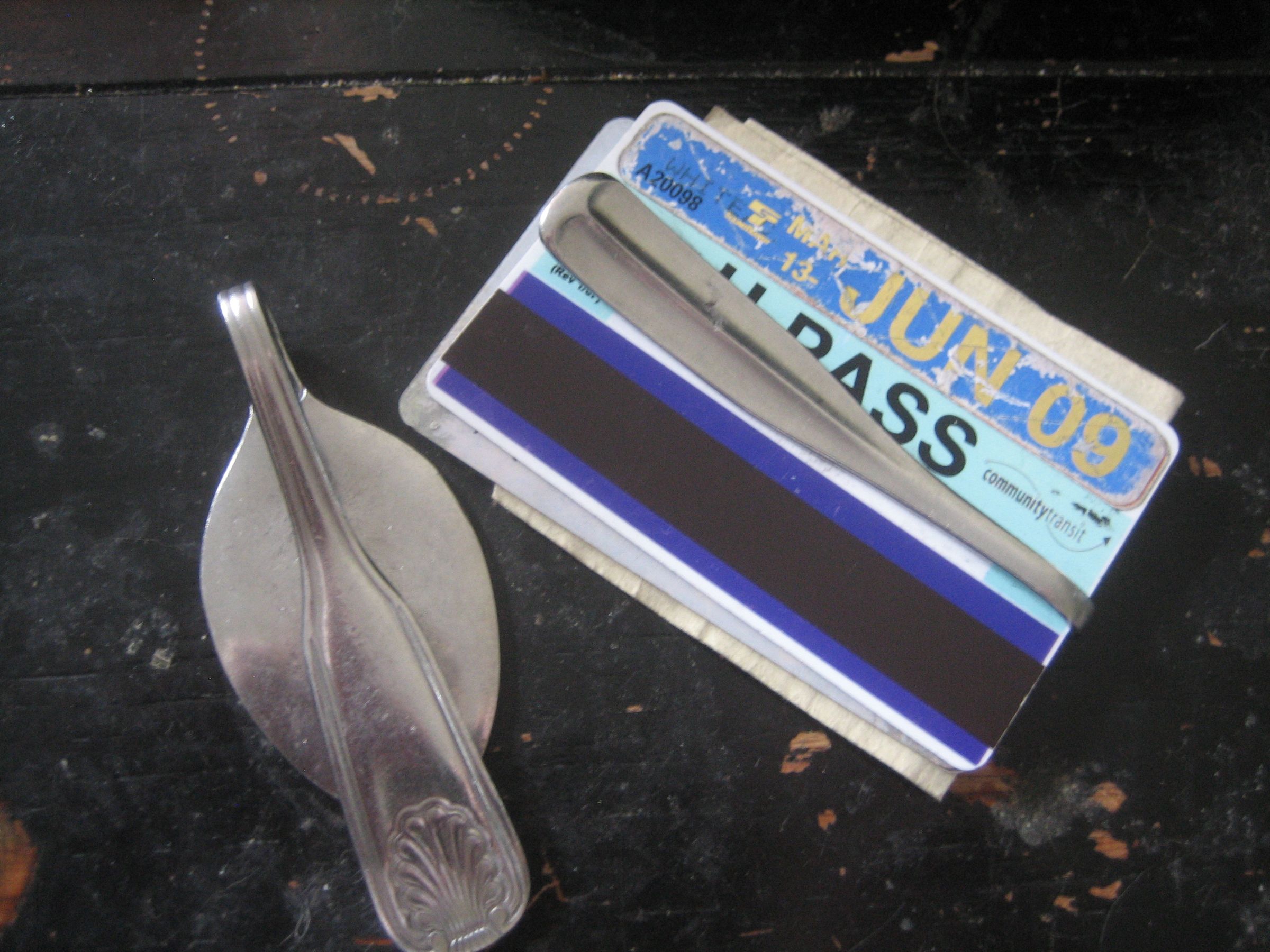 Spoon Money Clip