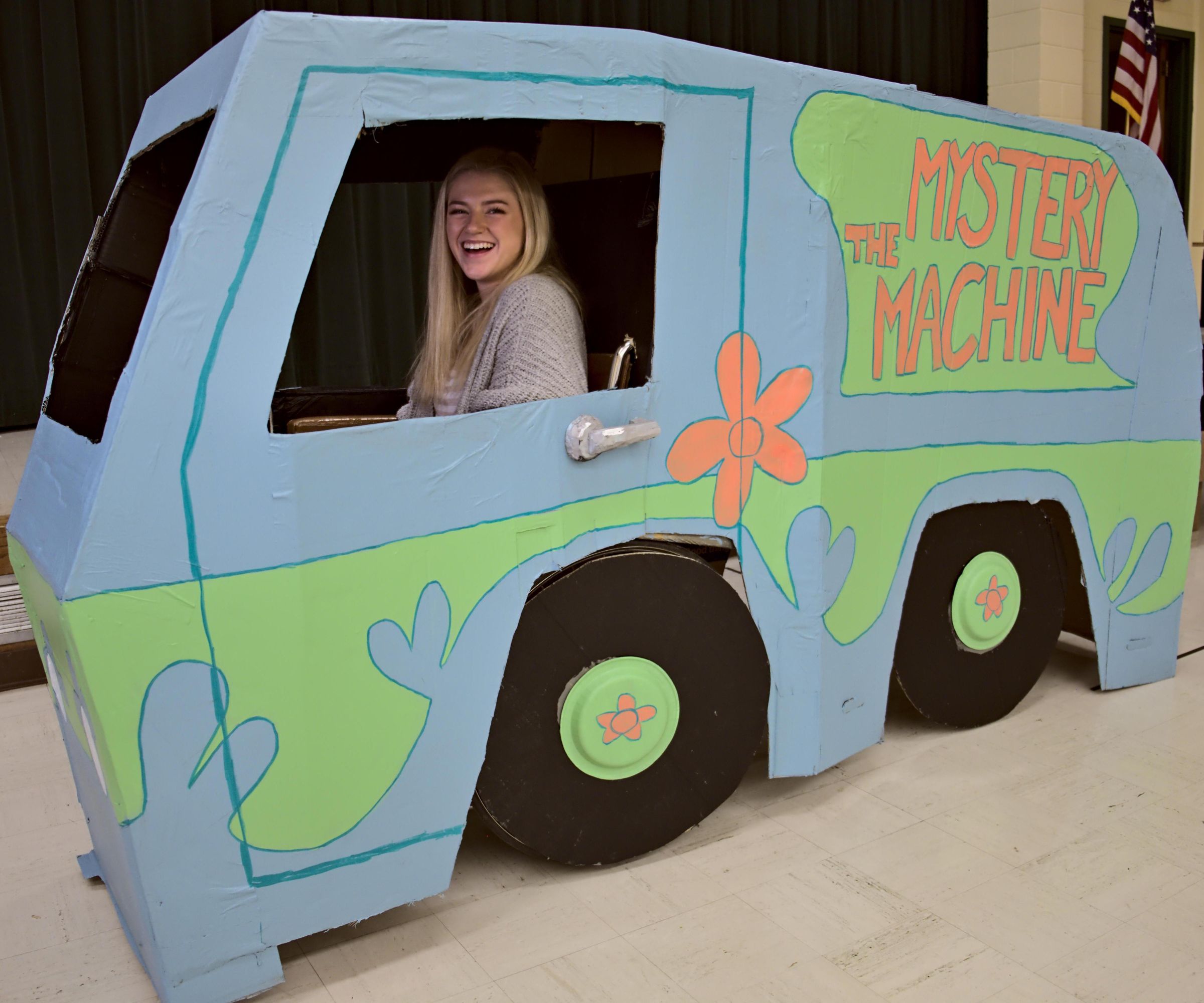 Wheelchair Mystery Machine Costume