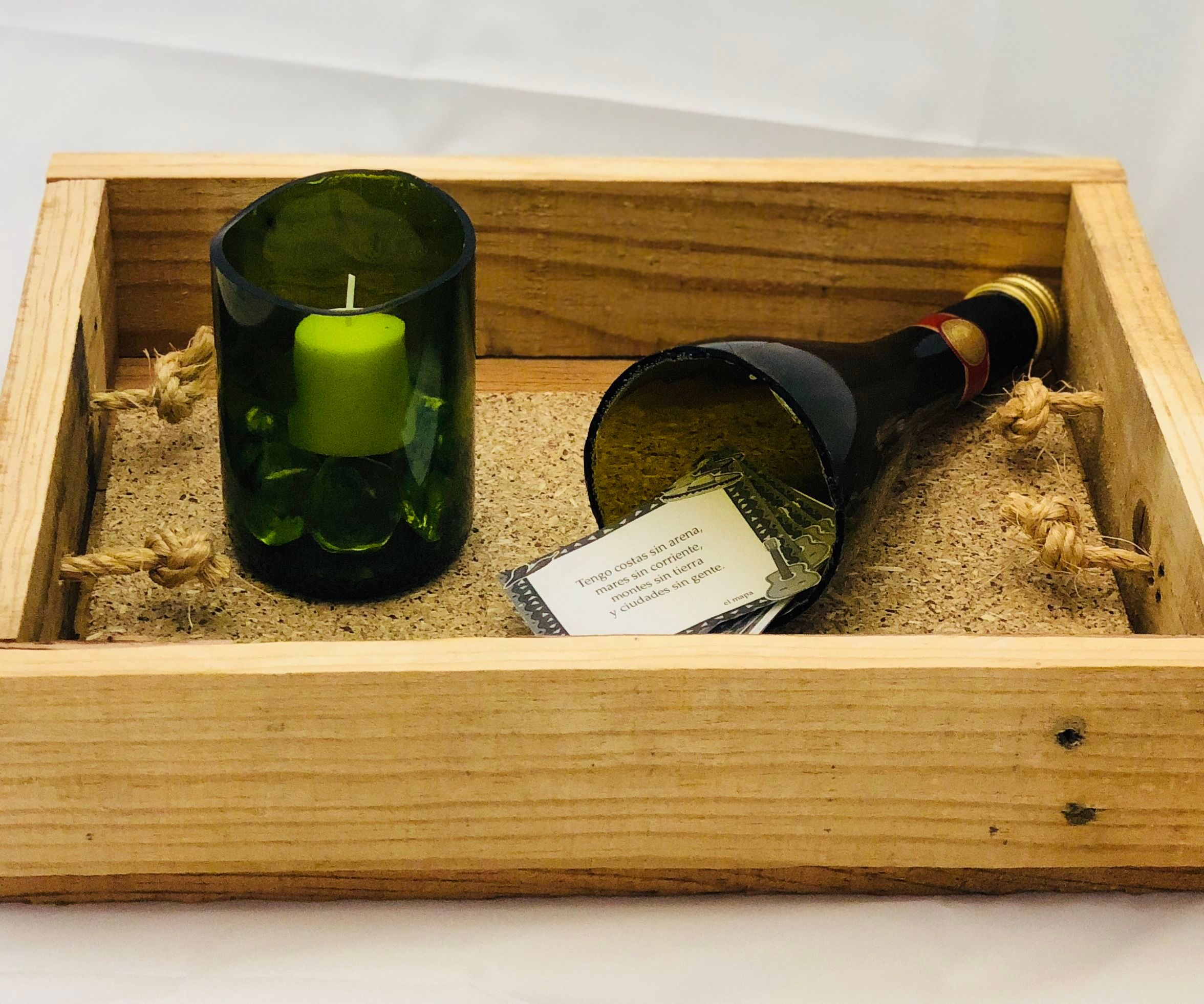 Upcycling an Object (Bottle of Wine) 