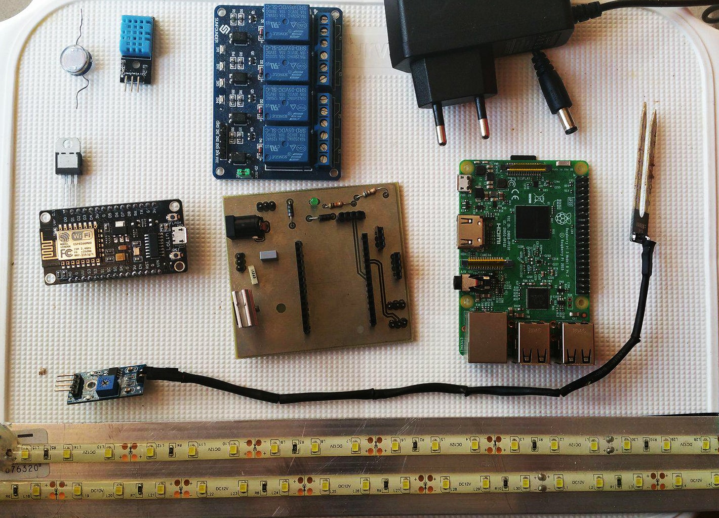 Automated/Connected Greenhouse : 28 Steps (with Pictures) Circuit Diagram