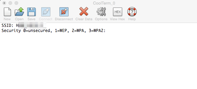 WiFi Connection - (The Hard Way Step 3)