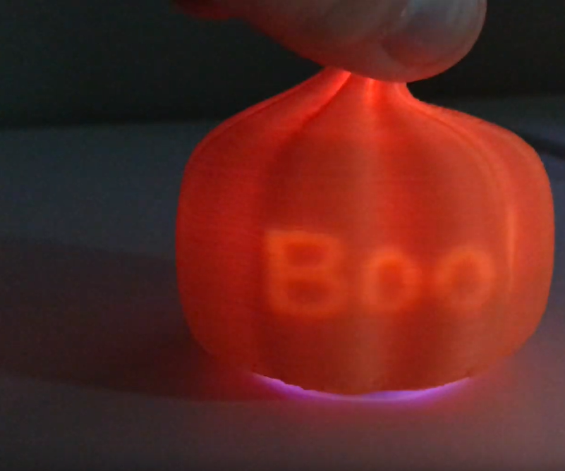 Carve and Print a Pumpkin With a Secret Message Using Fusion360