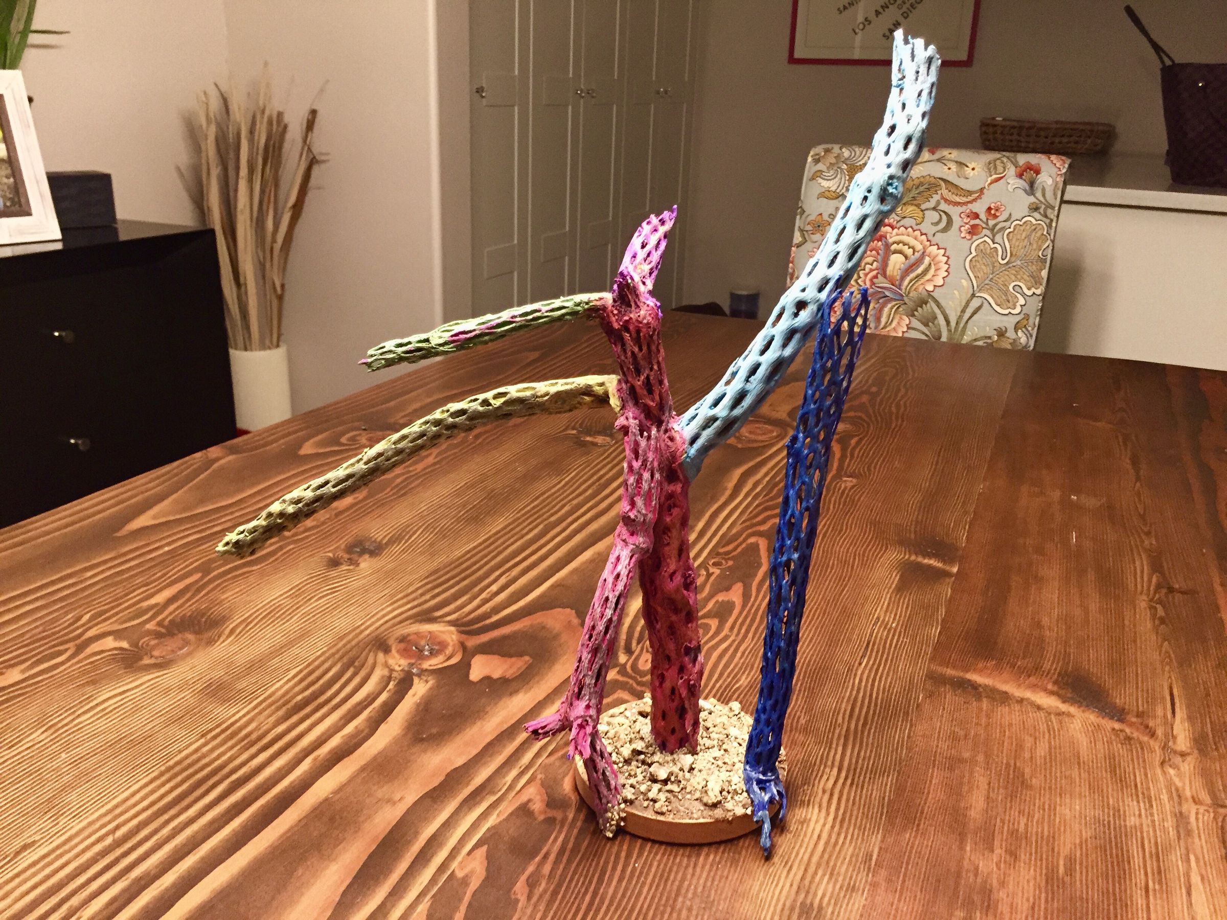 Cactus Skeleton Jewelry Tree