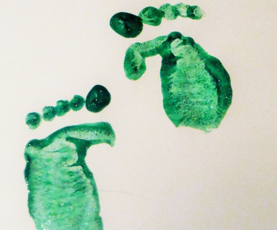 Make Leprechaun, Tooth Fairy, or Any Small Character's Footprints