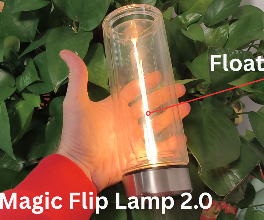 The Magic Flip Lamp 2.0 — No Switch, Just Flip