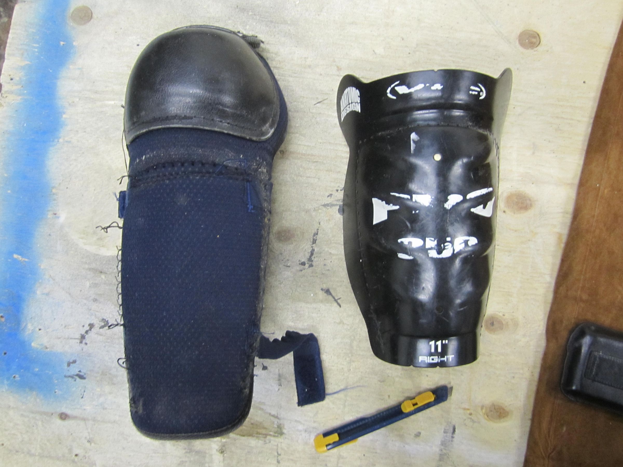 Build a Prop Vintage Baseball Shin Guard 5 Steps (with Pictures