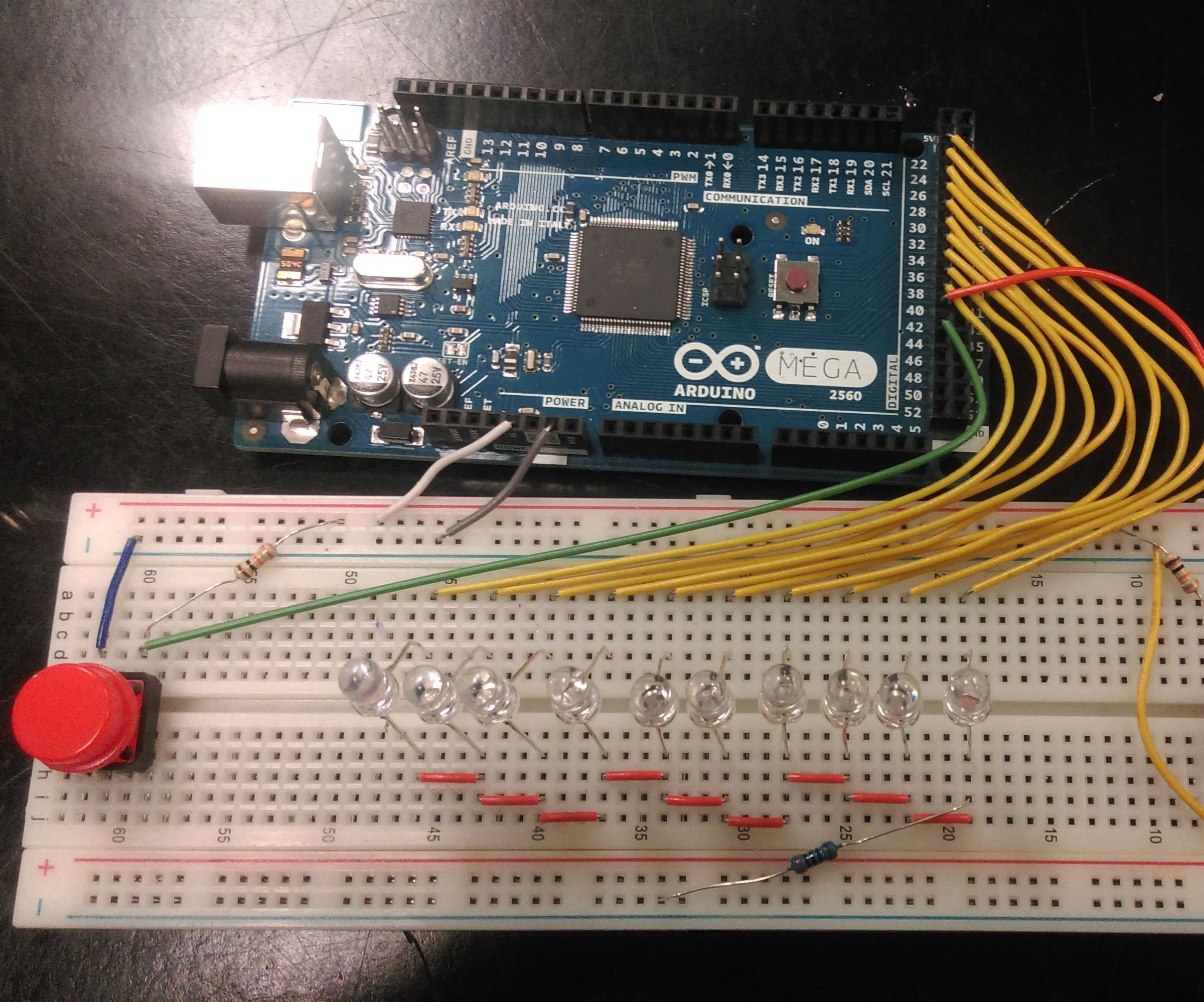 Arduino LED Pong
