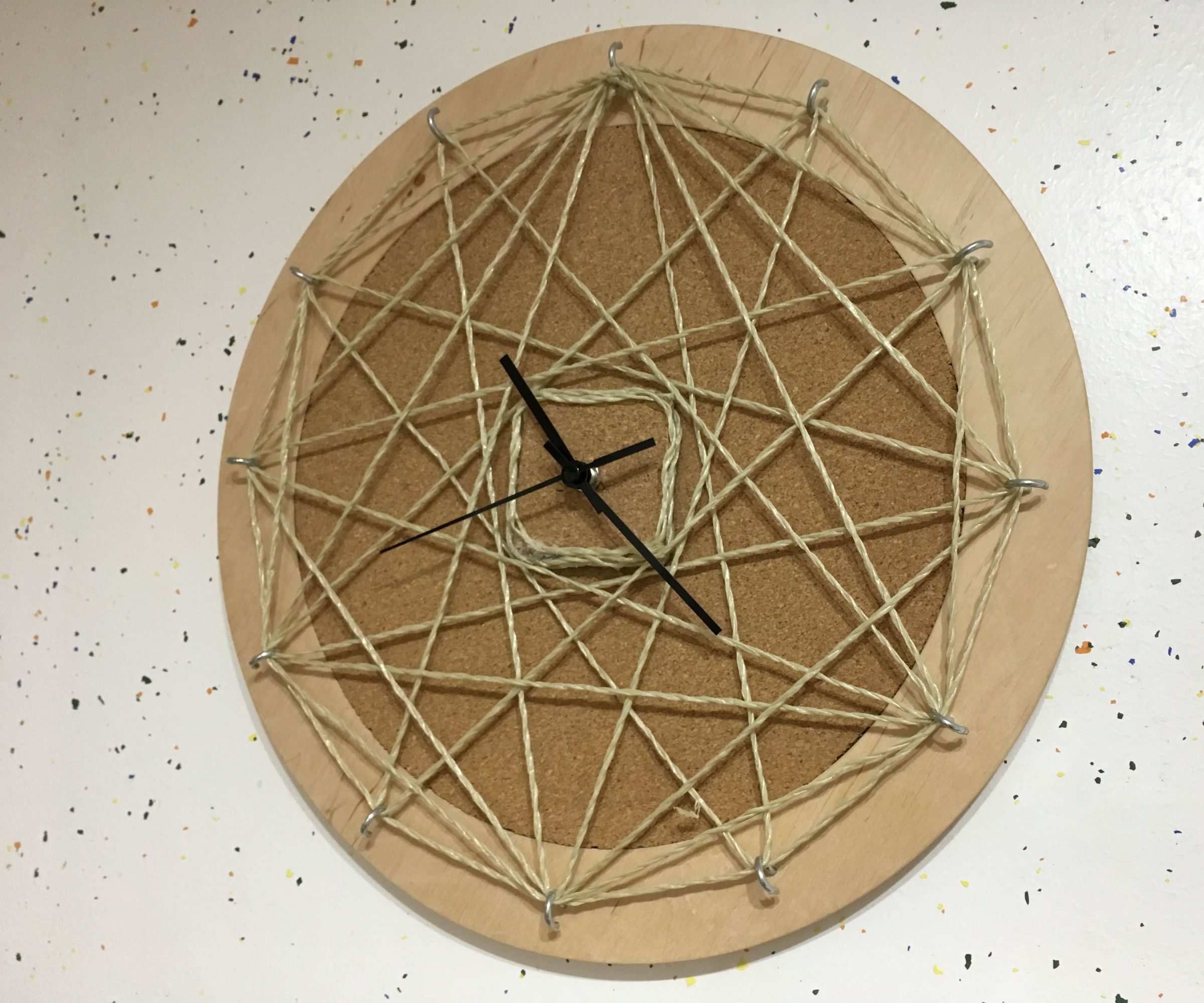 Modern Wooden Wall Clock
