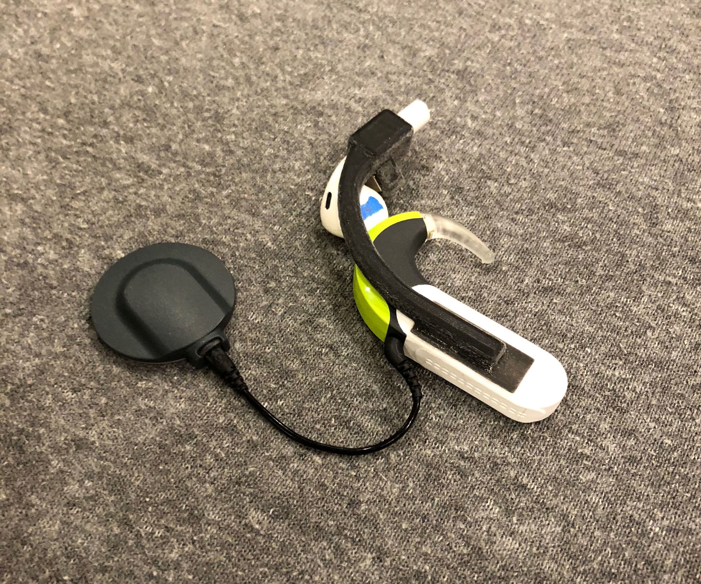 CiPod Wireless: AirPod Attachments for Cochlear Implants